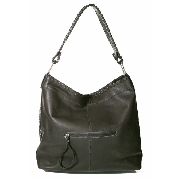 Stagecoach - X-Large Leather Hobo Bag - Cafe - Picture 4 of 10